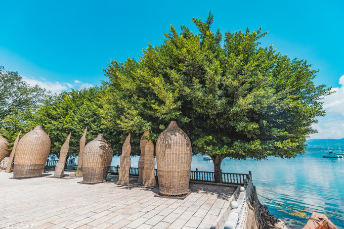 2001年抚仙湖水下古城真实视频,罕见的湖泊风光摄影