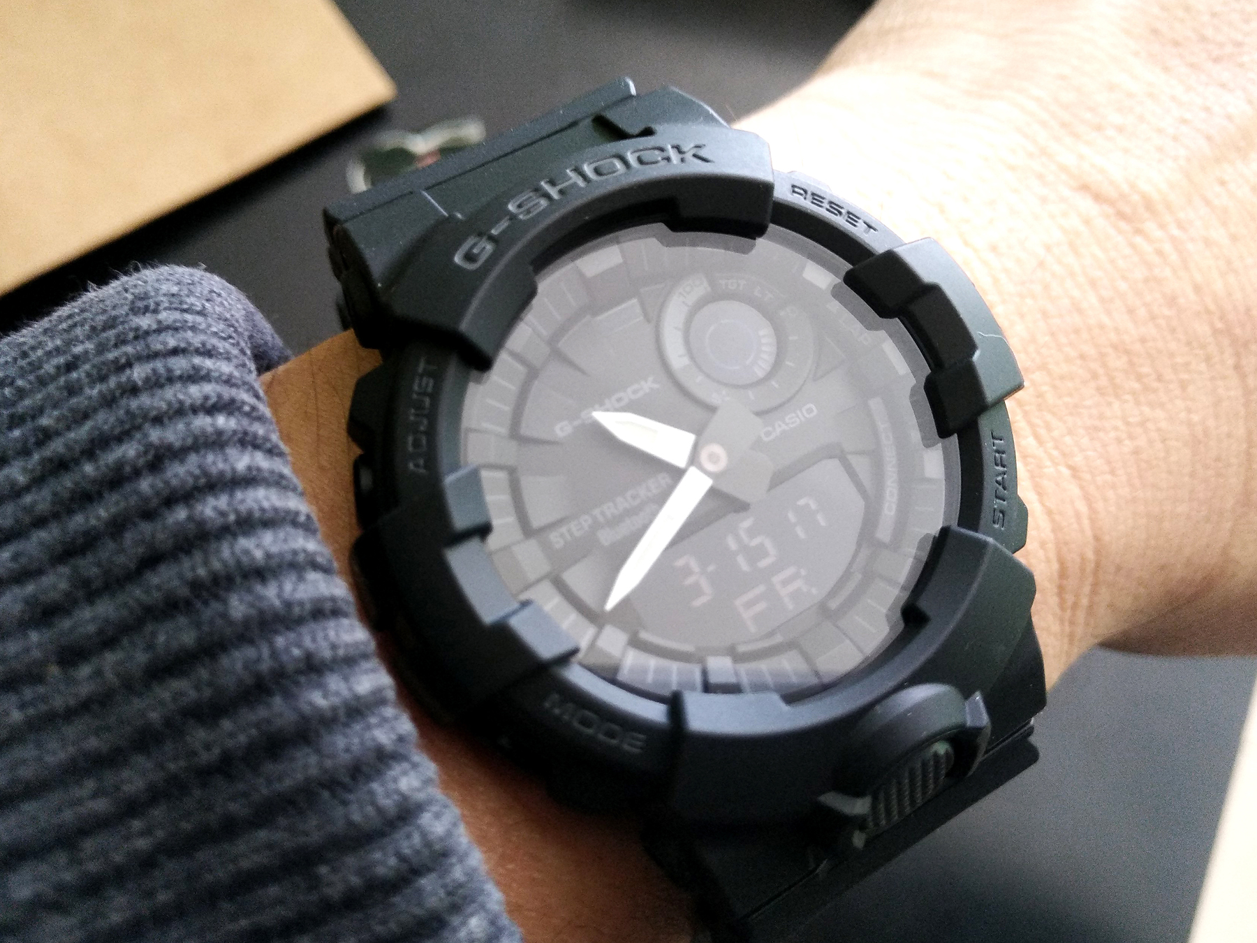 卡西欧运动防水手表,卡西欧手表gba-800功能