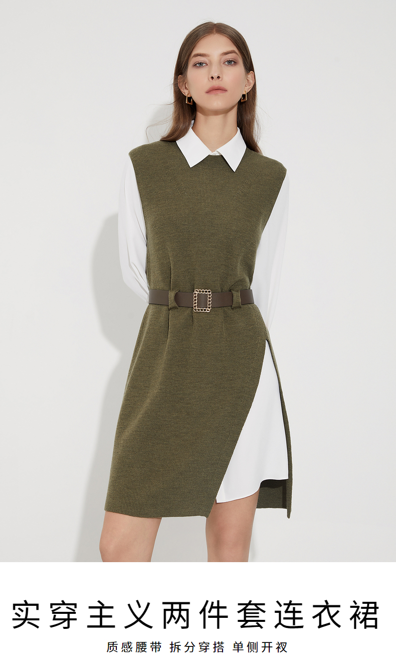 气质连衣裙穿出名媛女神范儿,初秋穿什么衣服好看女