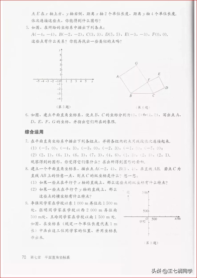 初中数学七年级下册教学视频,初中数学七年级下册同步练习册