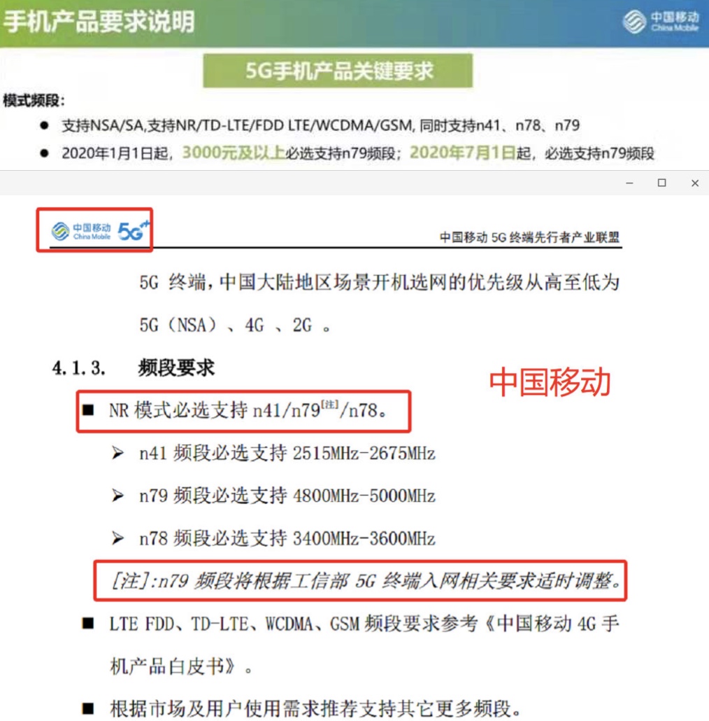 n79和5g手机,支持n79频段的5g手机