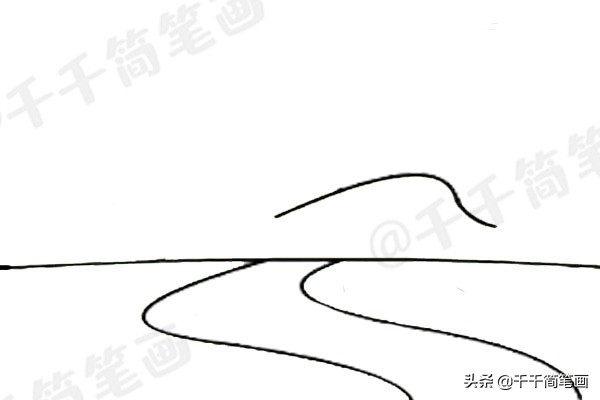 爱画画的人都要收藏一组风景小画,绘画小课堂创意风景画的简单画法