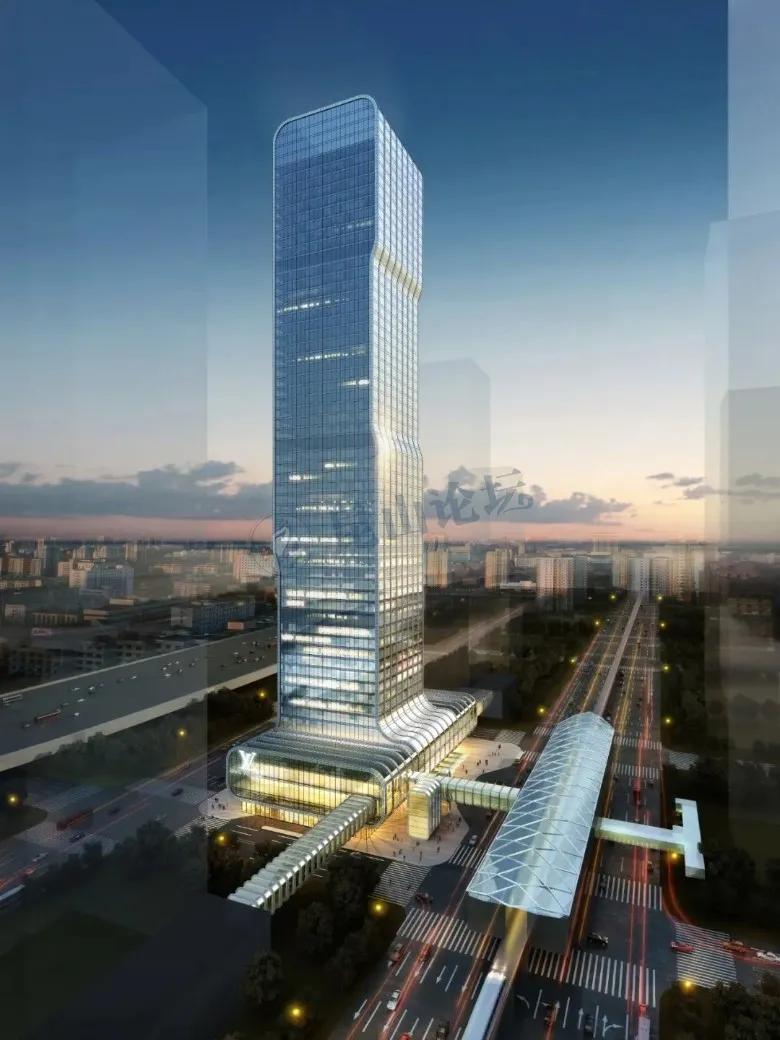 昆山第一高楼金鹰大厦,昆山城东摩天大楼
