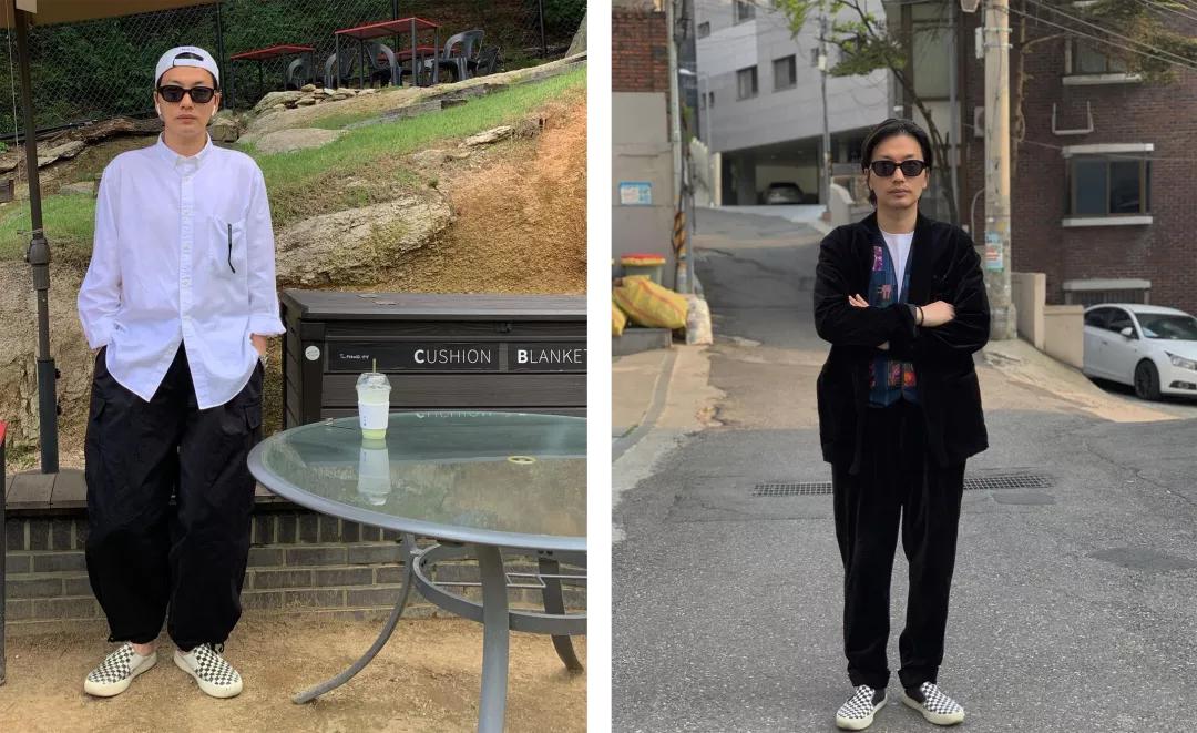 棋盘格网红款,厚底vans棋盘格