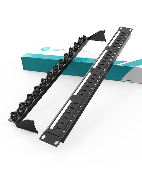 网络机柜配线架布线,网络综合布线设备图解