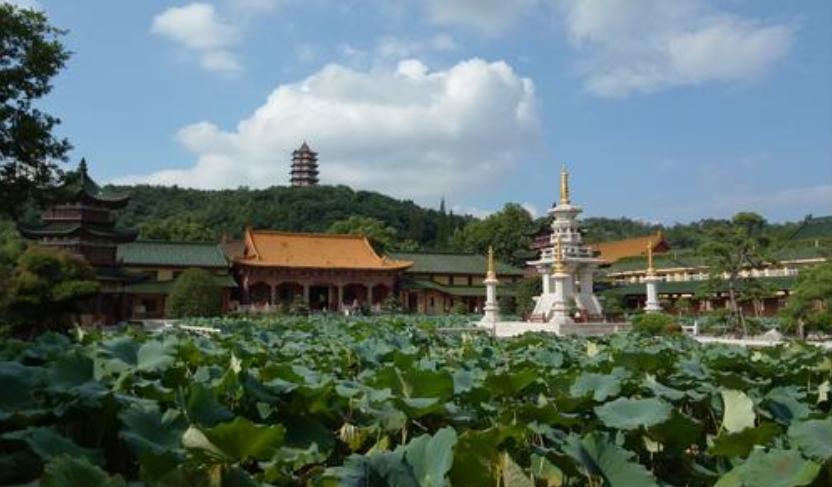 九江站到东林寺祖庭,江西九江净土寺院