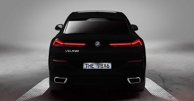 宝马x6全黑版夜间街拍,x6宝马最黑的车