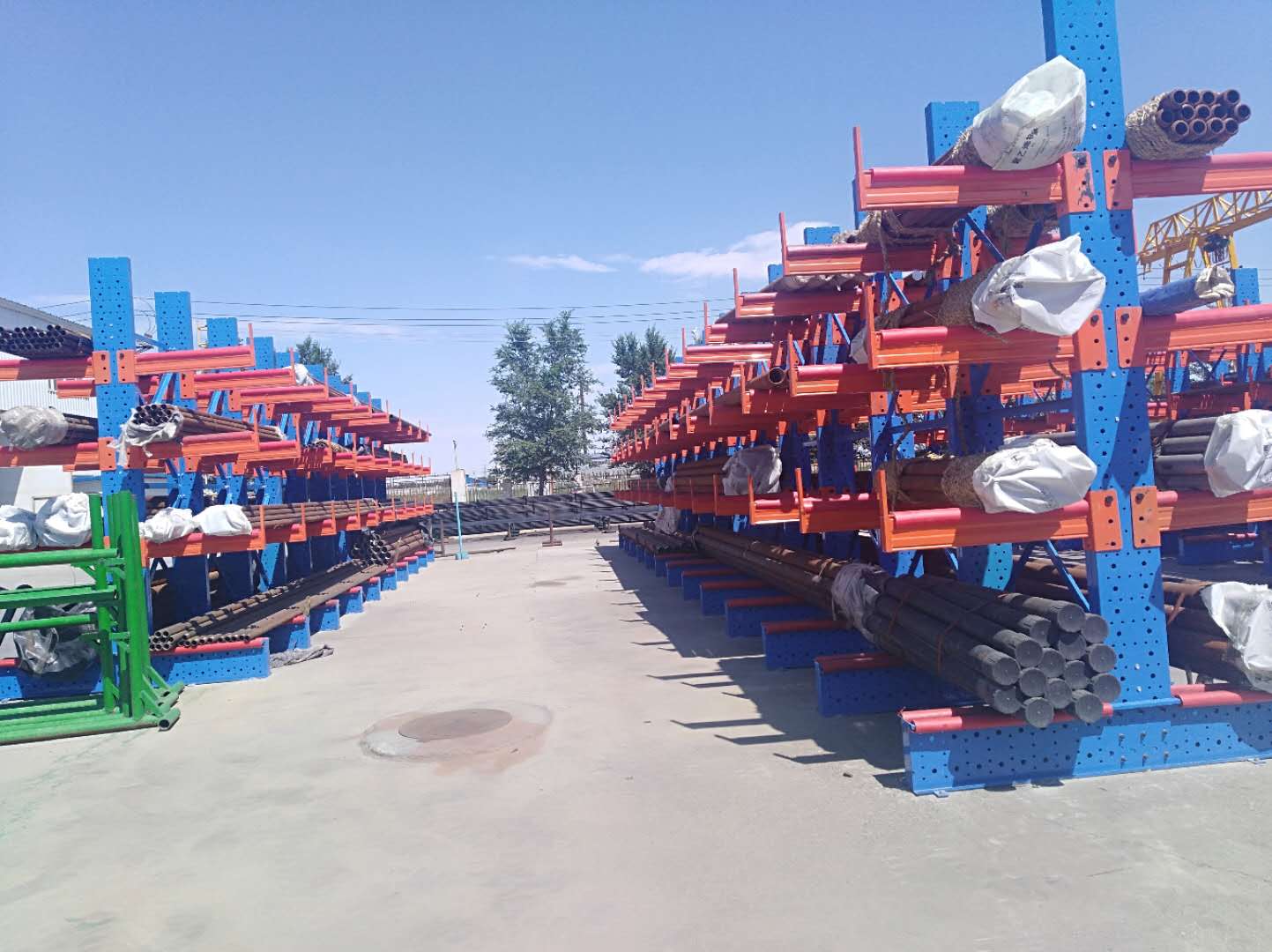 存放圆钢专用货架,悬臂式货架规格型号