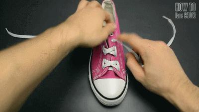 夏天鞋带这样系好穿又时髦,把鞋带怎么绑更紧