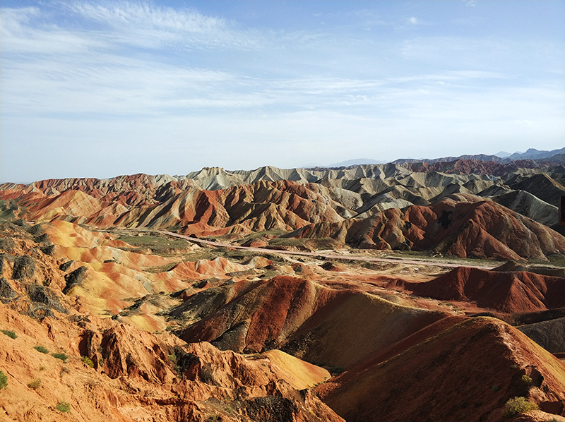 茶卡盐湖天空之镜离青海湖多远,大西北茶卡盐湖翡翠湖
