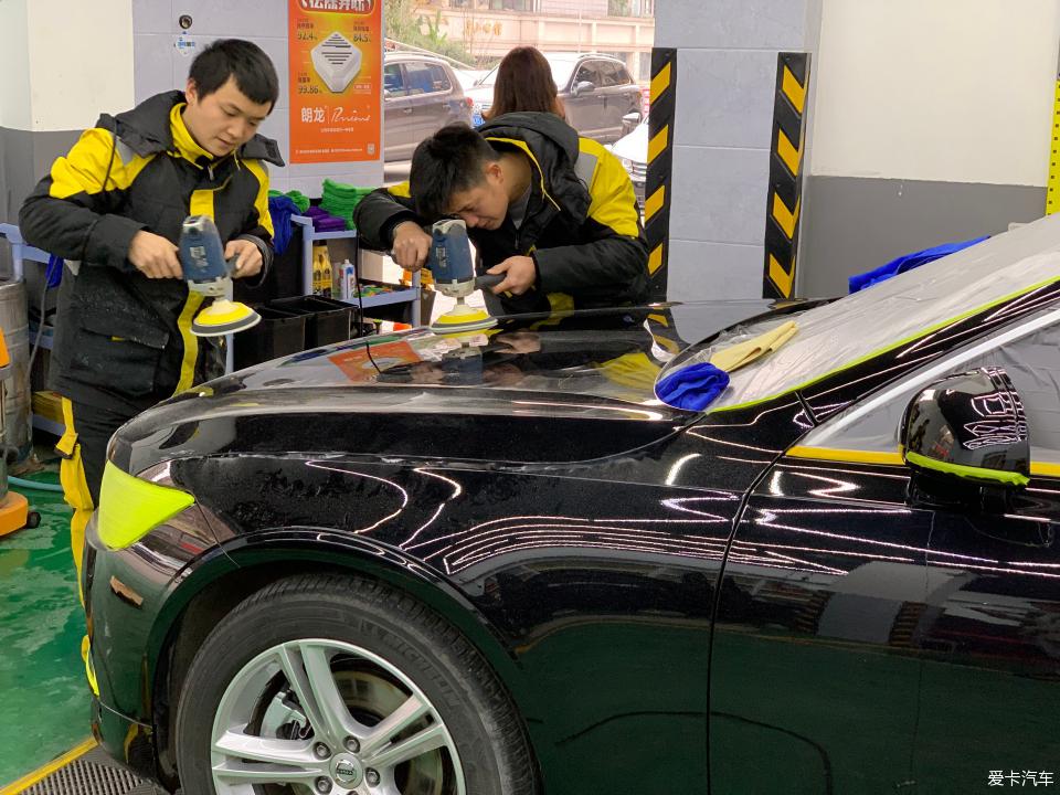 汽车镀晶在于抛光技术吗,沃尔沃s90镀晶