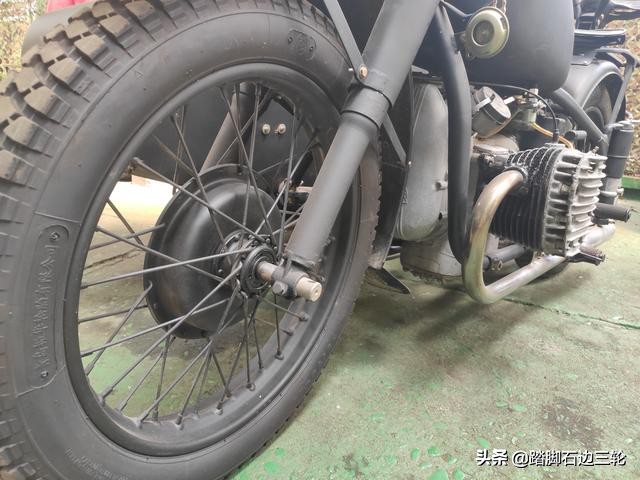 翻新长江750摩托车,翻新长江750