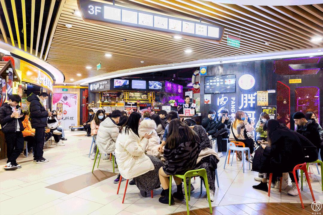 能看到钟楼的美食,看见钟楼的西安美食