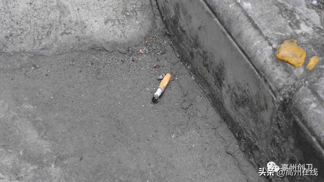 高州这些“潇洒哥”被曝光,你当街乱丢烟头的样子真丑
