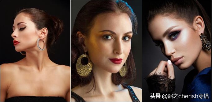 戴什么耳环显脸长,大饼脸适合戴的耳环