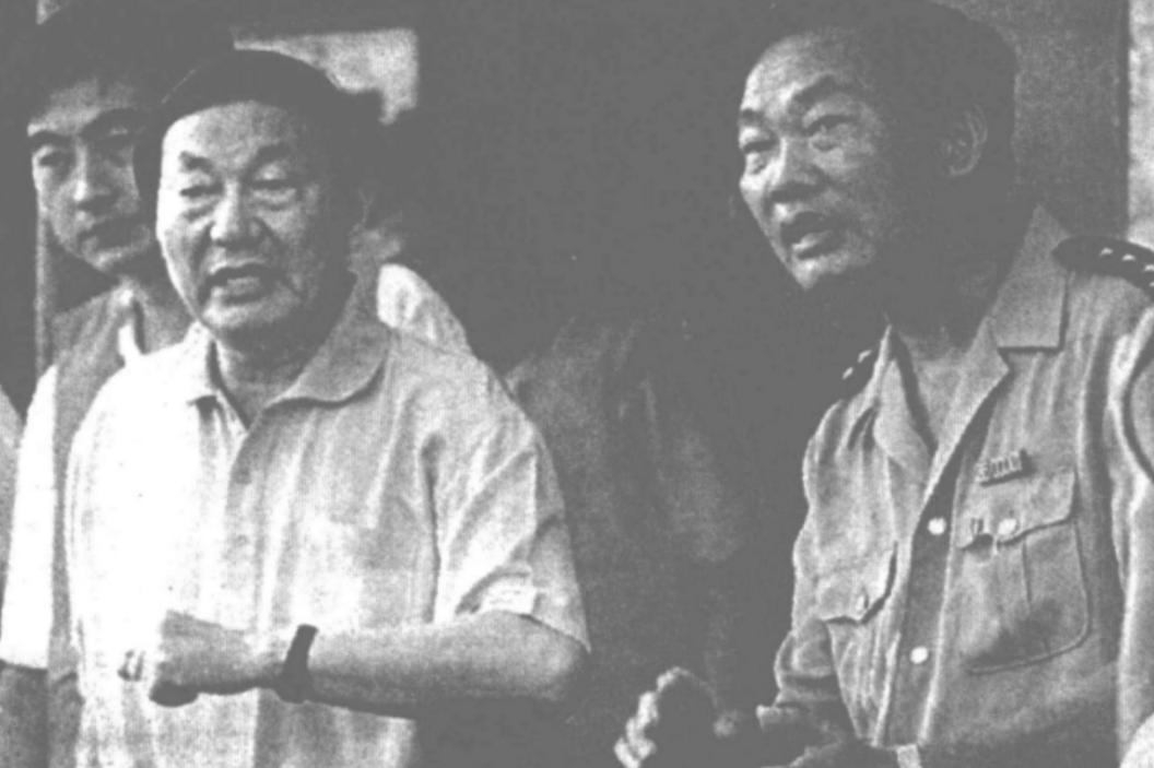 九江长江大堤决口，*镕基朱**与当地领导握手板着脸，讲话时偷偷擦泪