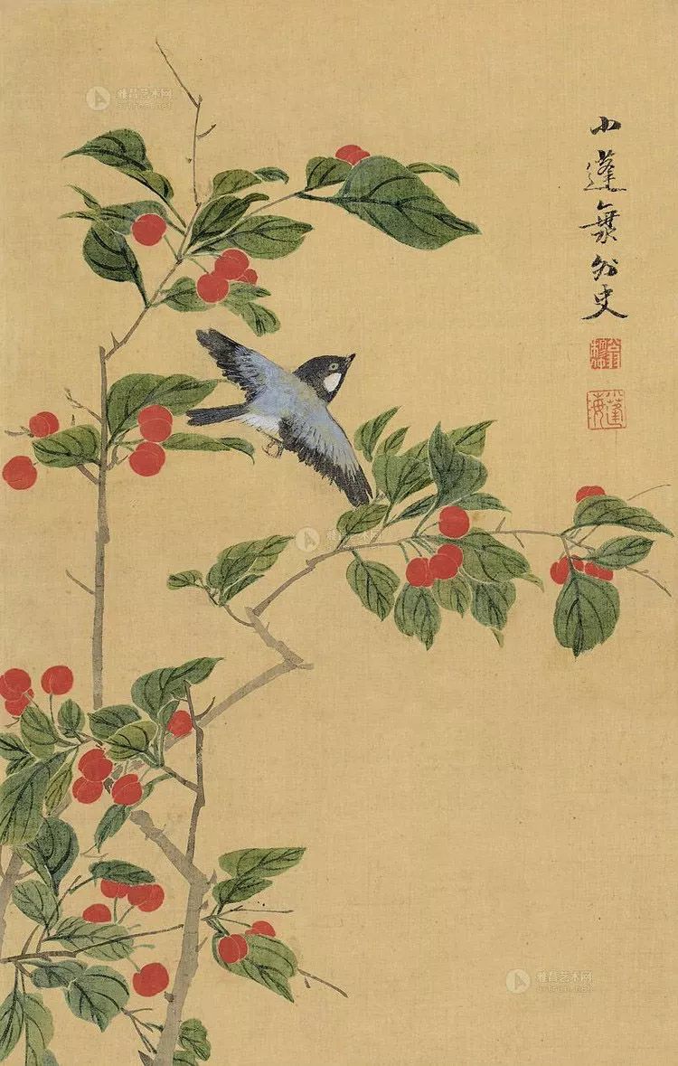 清代花鸟鱼虫画,清代国画名家花鸟鱼虫