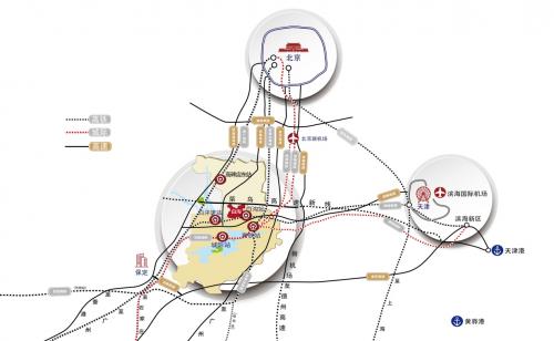 白沟新区规划公示,白沟产业新城在白沟的地位
