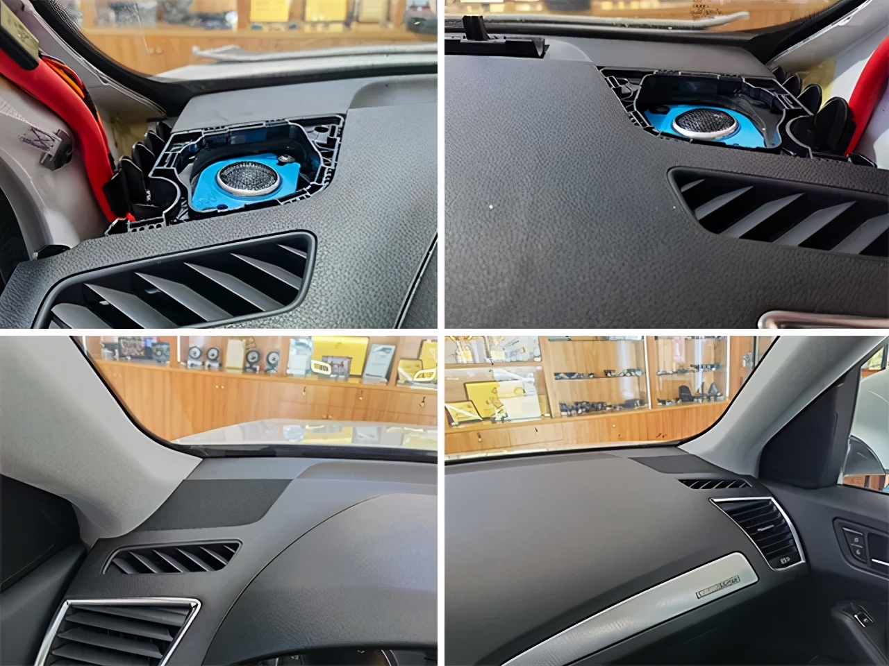 奥迪q5音响改装三分频,奥迪q5改装顶级音响案例视频