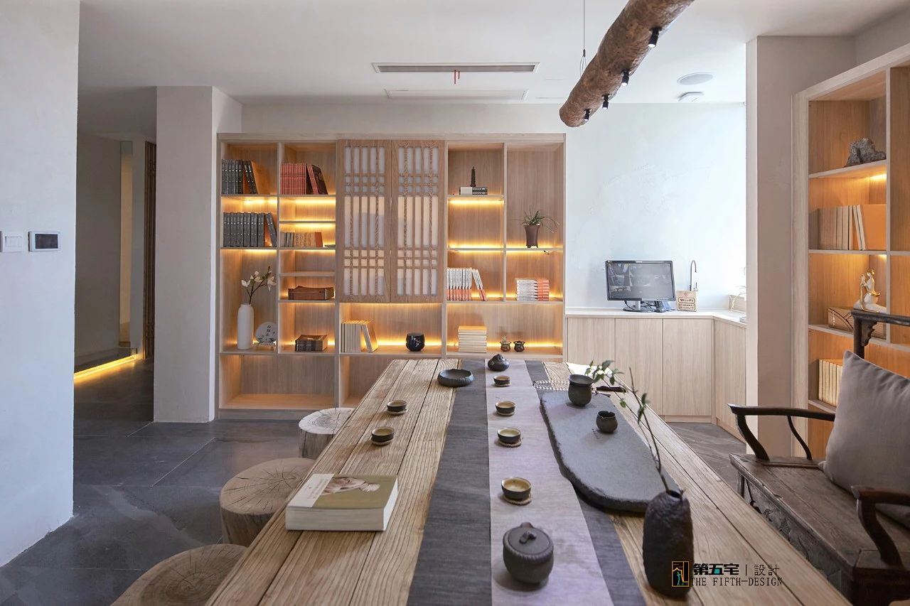 *安泰**保利商务大厦22楼智悲禅修中心300平会所装修,完工实景拍摄