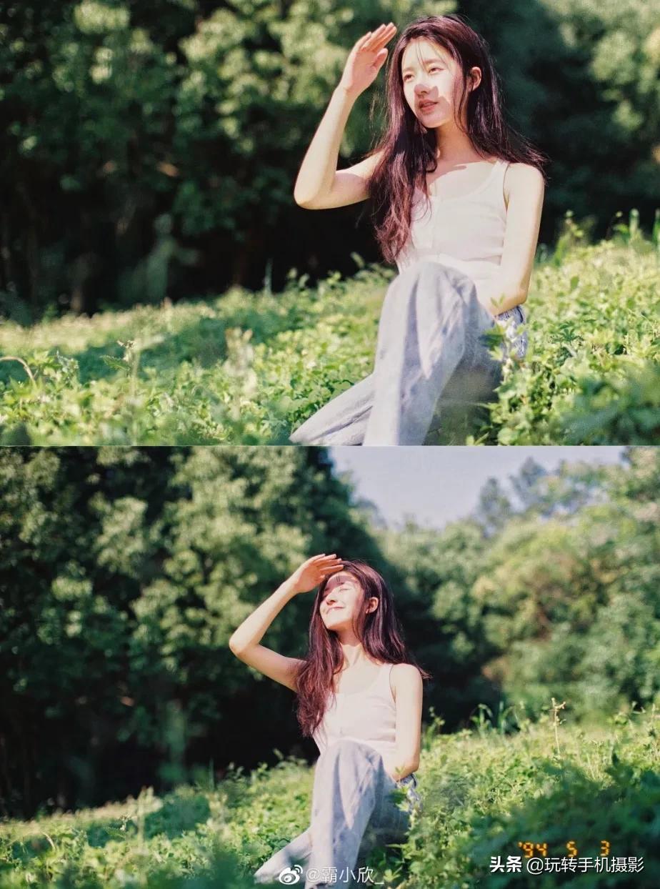 跟着赵露思学拍照调色,跟着明星学拍照赵露思