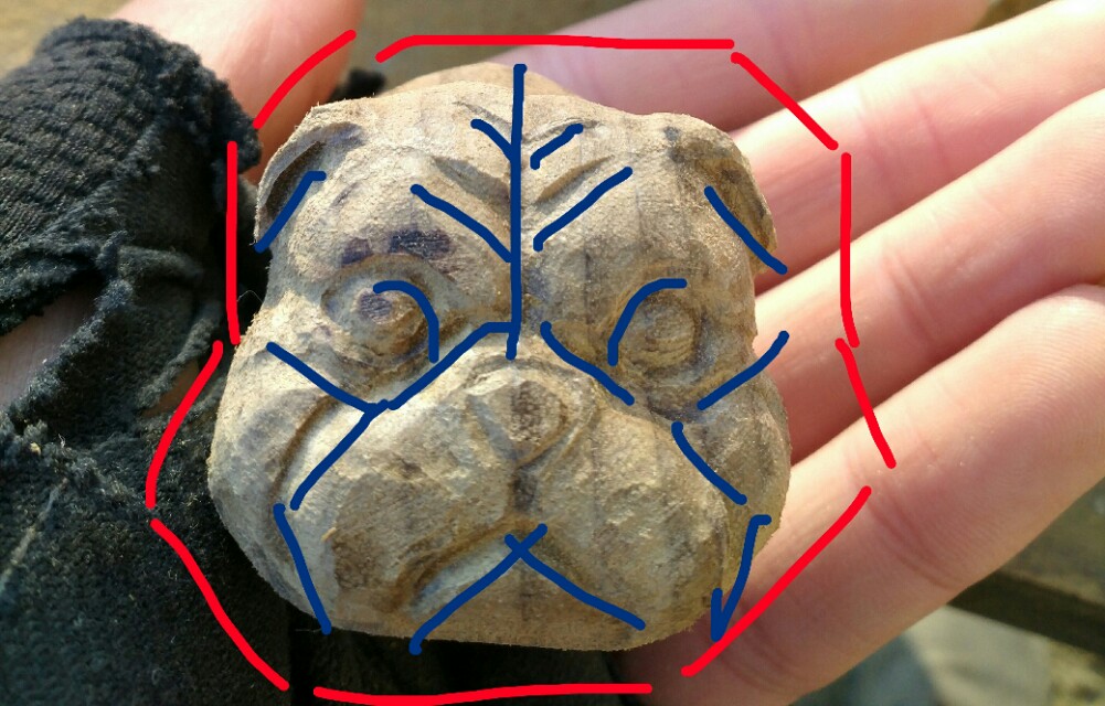 手把件木雕入门简单的物件,自学木雕画教程