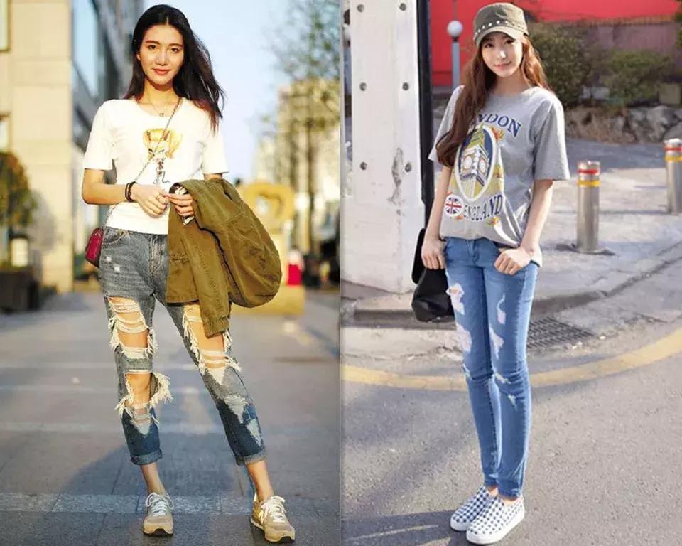 个性的小脚牛仔裤展现成熟的魅力,直筒牛仔裤要怎么穿搭才好看呢