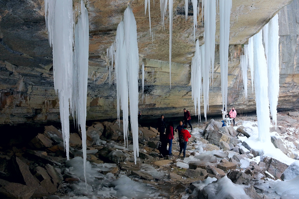 太行网红打卡地,打卡网红松柏公园