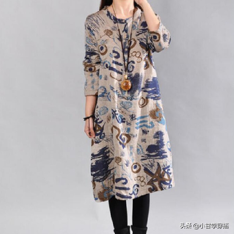 胖mm显瘦v领连衣裙,连衣裙大码胖mm显瘦遮肉