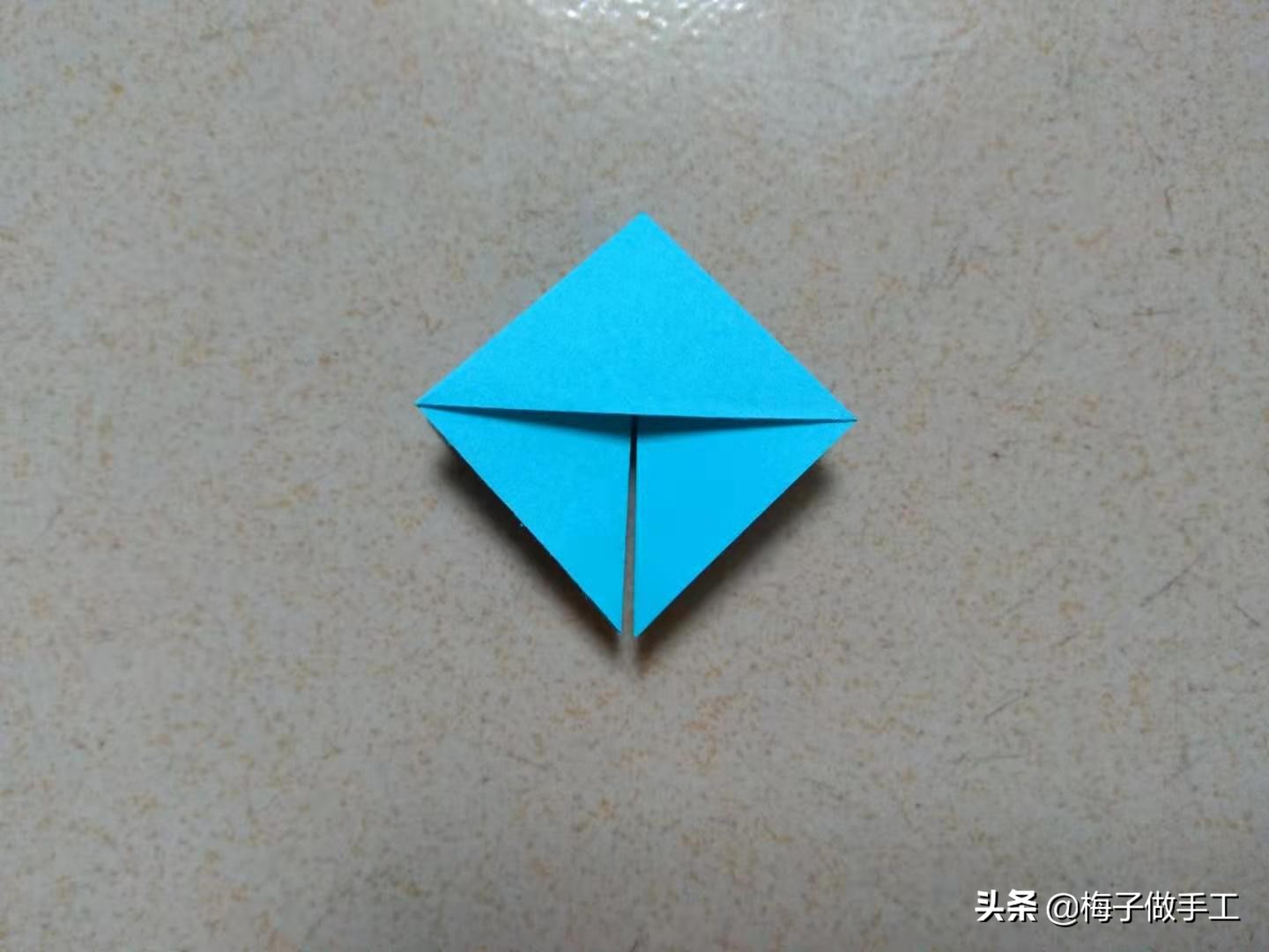 折花篮简单又漂亮不用胶水一张纸,用纸折一个小花篮