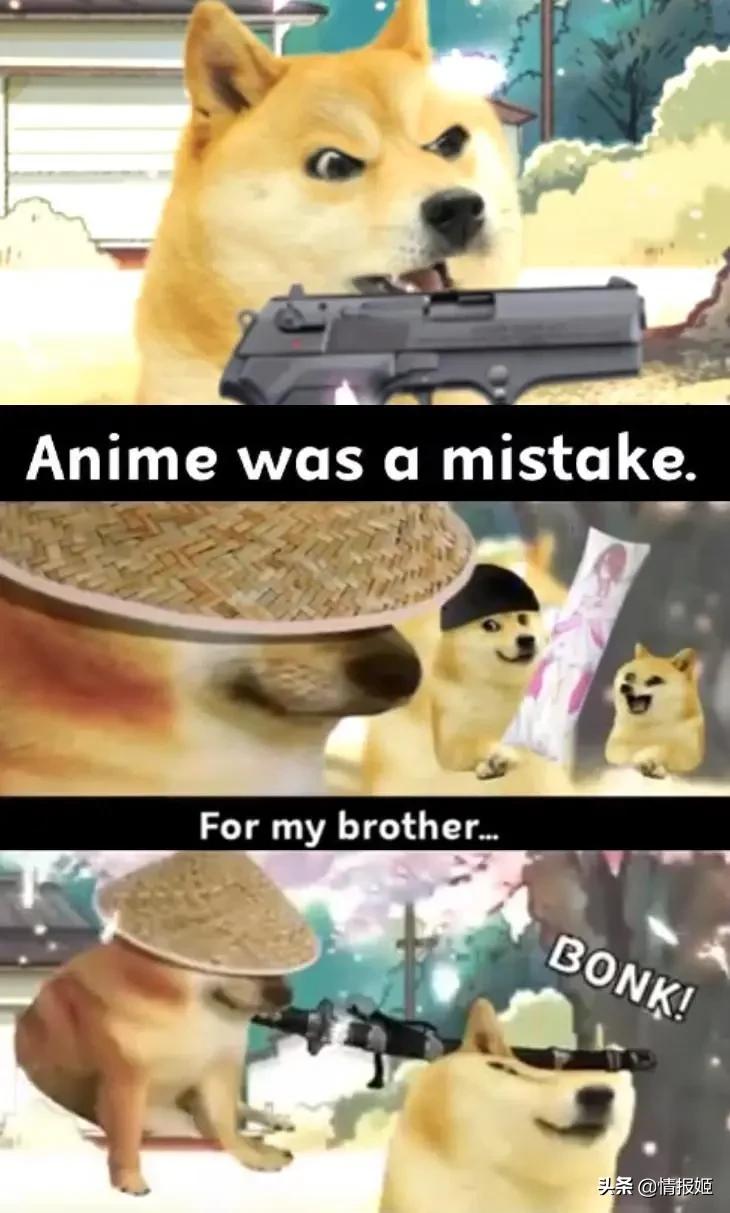 被做成表情包的柴犬doge,doge柴犬表情包万恶之源