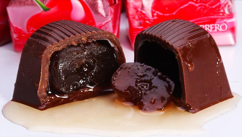 80年代的零食酒心巧克力,童年回忆酒心巧克力