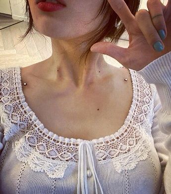 韩国泫雅打骨钉,泫雅锁骨钉动画演示