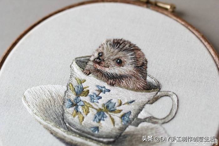 刺绣一针一线,基础的刺绣方法很适合新手学习哦