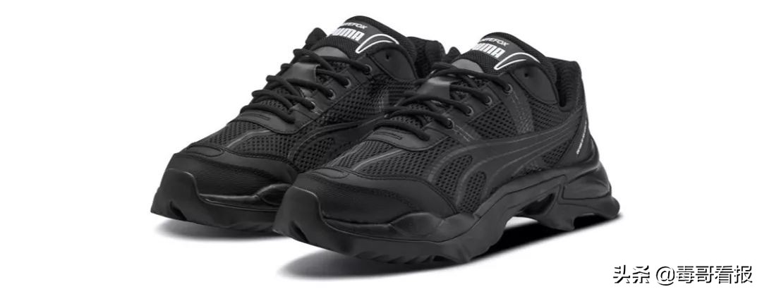 puma全黑色松糕鞋,puma深度解析