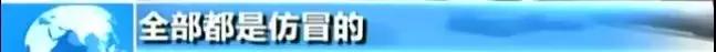 央视曝光哪些玩意是假货,央视曝光假货真假