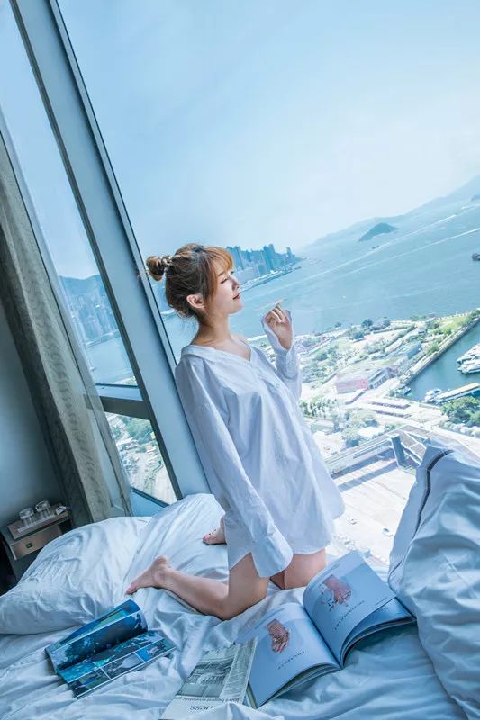 香港w酒店壮美客房,入住的香港酒店