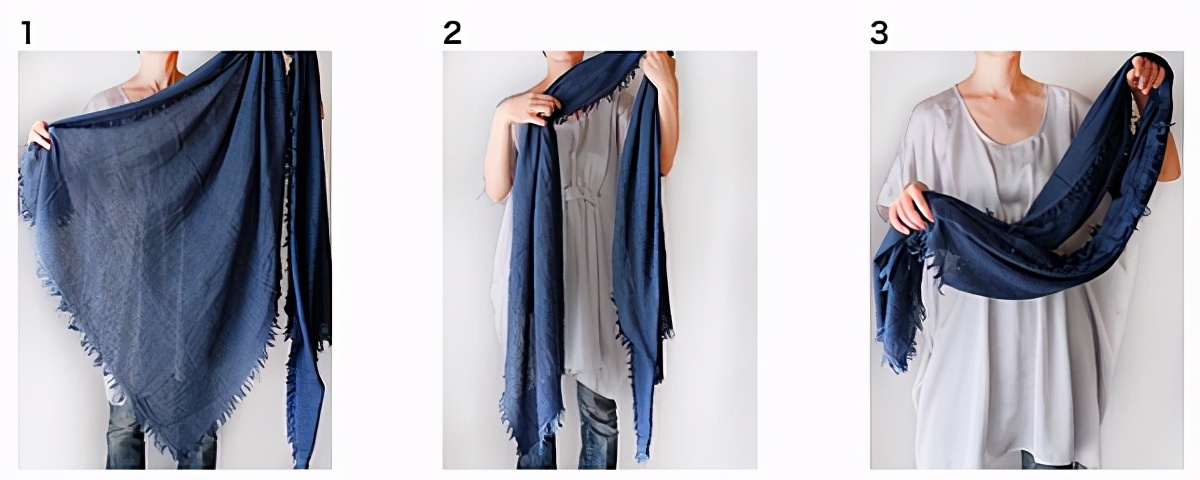 跟上流行必学的15种秋冬围巾系法!天天系出不一样的围巾