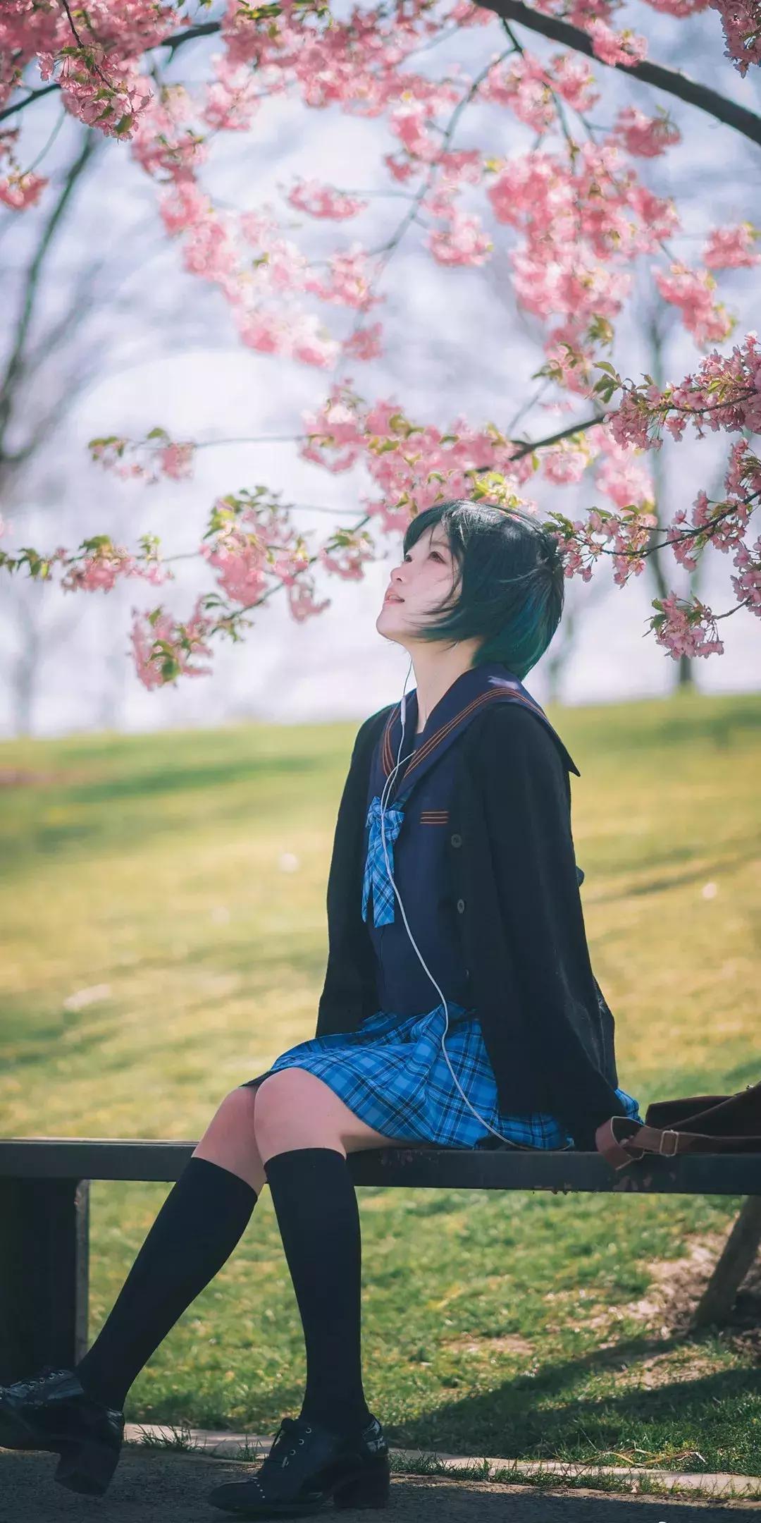 多人黑色jk制服照片壁纸,jk制服女生壁纸高清