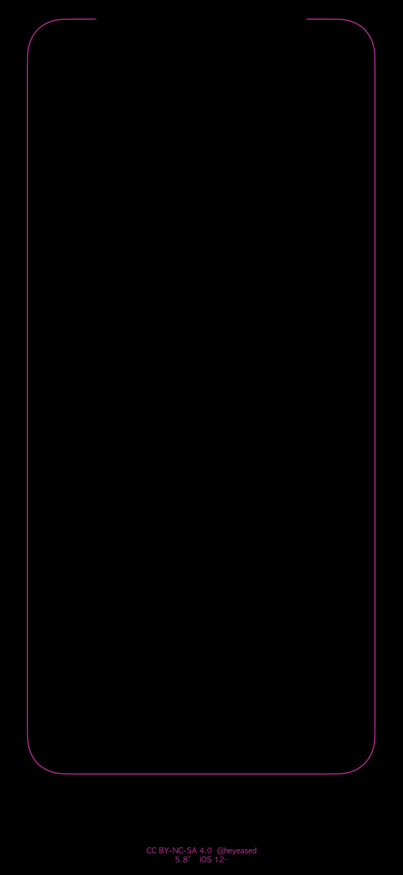 苹果12彩色边框壁纸,苹果手机壁纸主屏幕和锁屏套图