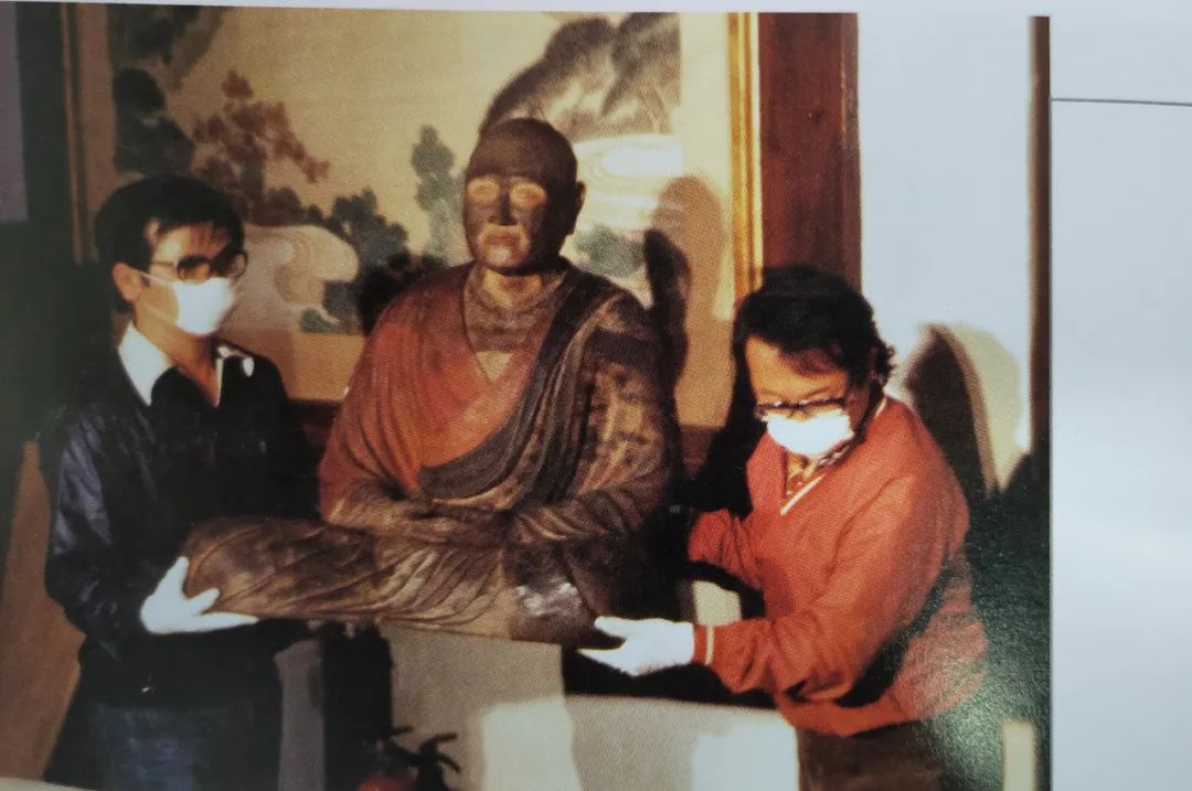 鉴真大师纪录片,鉴真坐像于1980年回国巡展