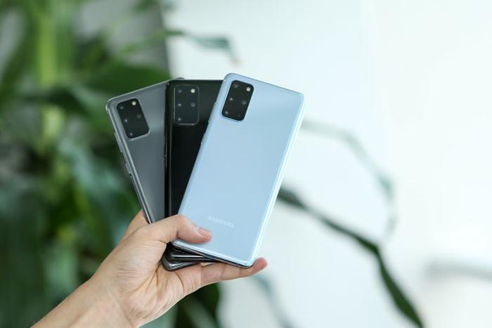 三星s20遐想灰开箱,三星s20ultra遐想灰四周边框图片