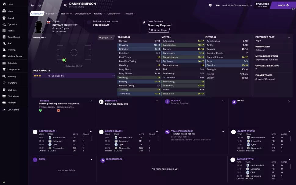 fm2021边锋和内锋哪个好,fm2021潜力球员排名