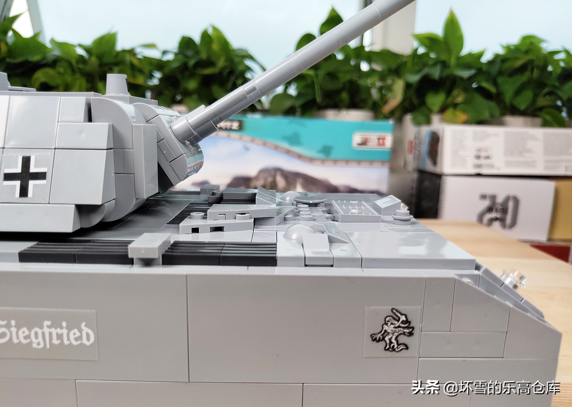 cobi豹式坦克拼装过程,cobi积木德国坦克进化史