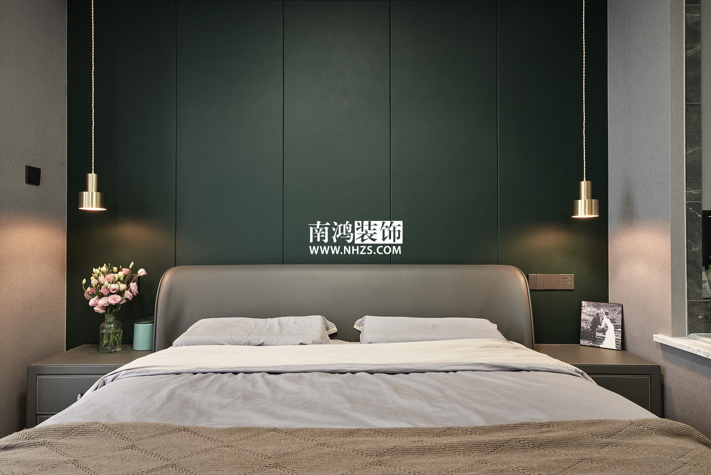 海威国际装修效果图,海威南北通透户型装修效果图三房