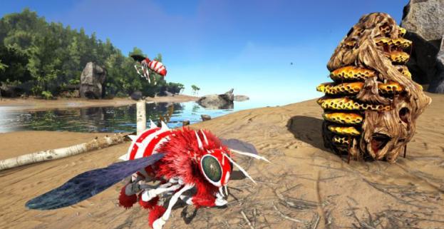 方舟生存进化巨猿vs雪人,方舟生存进化霸王龙大战巨蟒