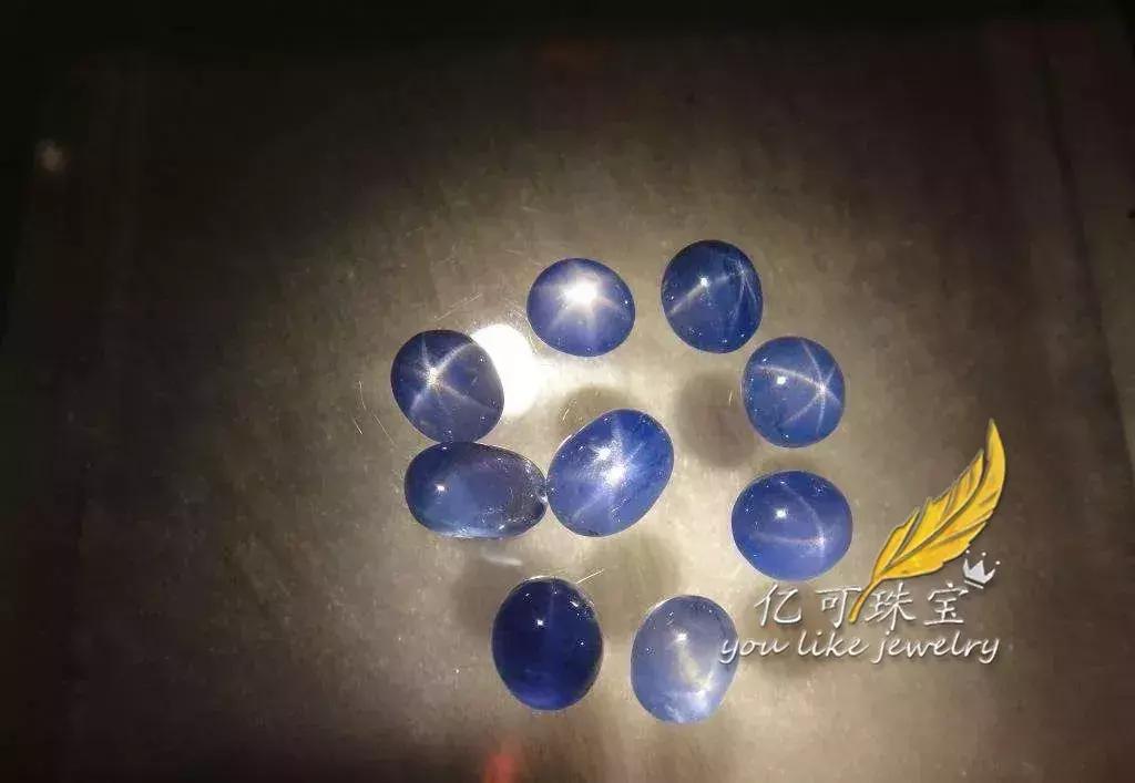 便宜又好看的天然宝石星光蓝宝石,美到让人无法拒绝