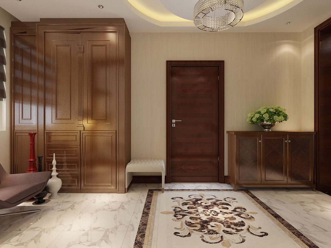 玄关隔断哪种好看又实用,什么做入门玄关隔断