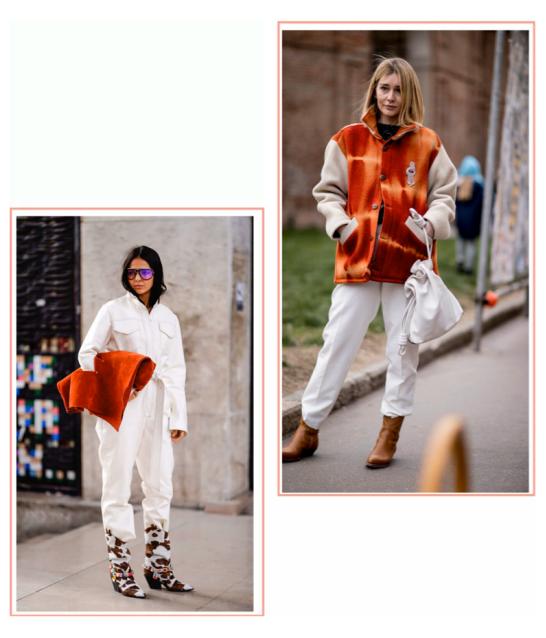 今年流行奶油风穿搭,秋冬奶油色穿搭