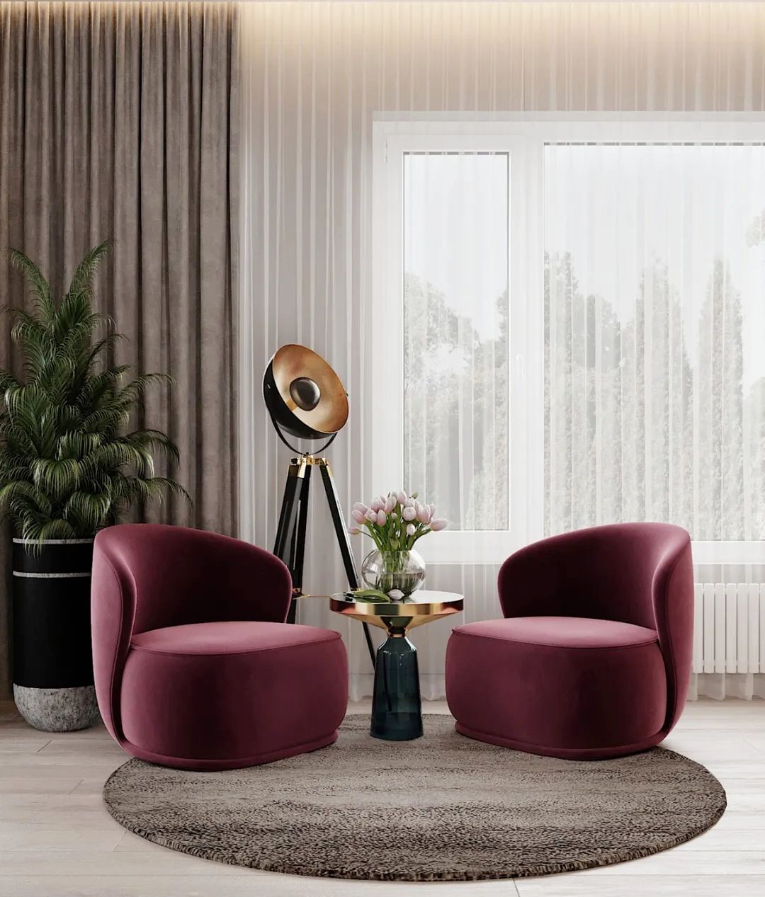 餐厅轻奢风格设计,意式轻奢风餐厅效果图